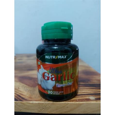 Jual Nutrimax Ultra Garlic 30 Tablets Asli Shopee Indonesia