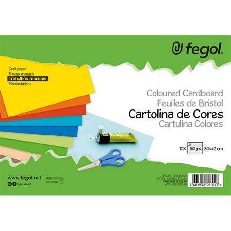 Fegol Bloco Cartolinas