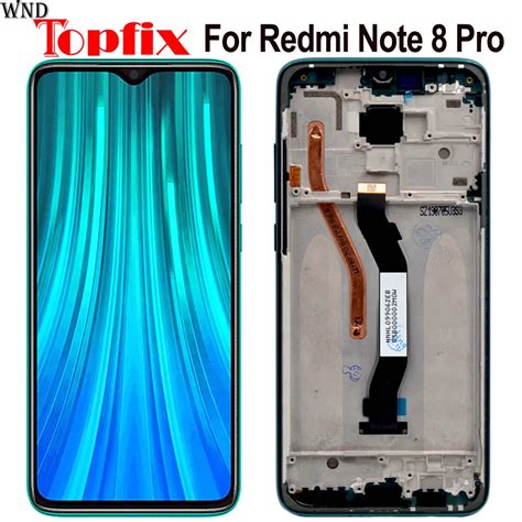 100 Tested LCD For Xiaomi Redmi Note 8 Pro LCD Display Touch Screen