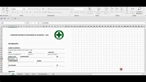 Cipa Em Excel Youtube