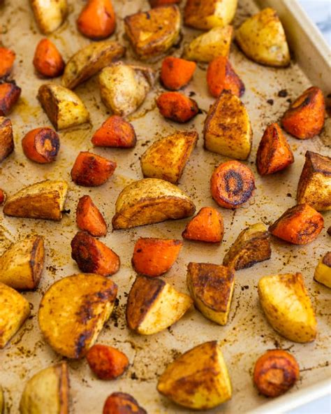 Roasted Potatoes And Carrots Easy One Pan The Kitchn