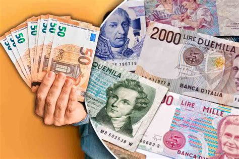 Subito Euro Se Conservi Ancora Queste Vecchie Lire Il Momento