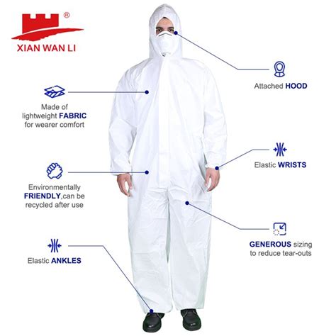 China Disposable Tyvek Suits Manufacturers Suppliers Wholesale