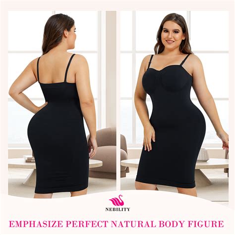 Strapless Body Shaper Slips Seamless Tummy Control Shaper Dress Bodycon