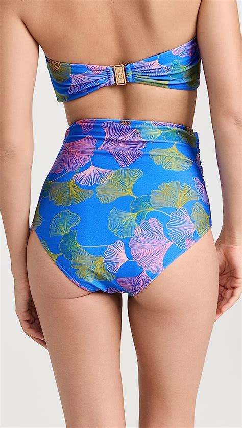 Patbo Ocean Leaf Belted Bikini Bottoms Shopbop