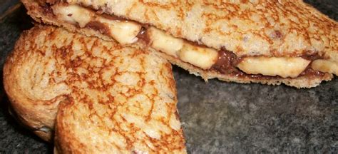 The Grilled Nutella And Banana Sandwich