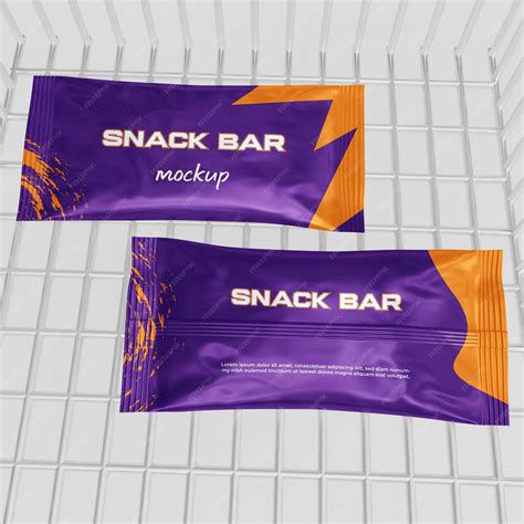 Premium Psd Snack Bar Mockup Psd