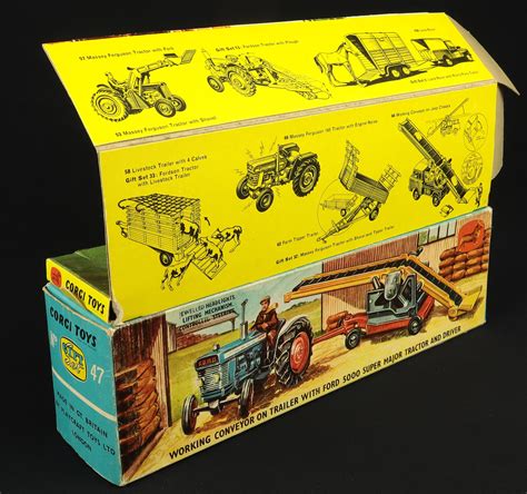 Corgi T Set 47 Tractor And Conveyor Qdt