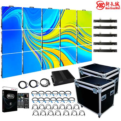 500x500mm Indoor Outdoor Giant Stage Background Led Video Wall P2 6 P2