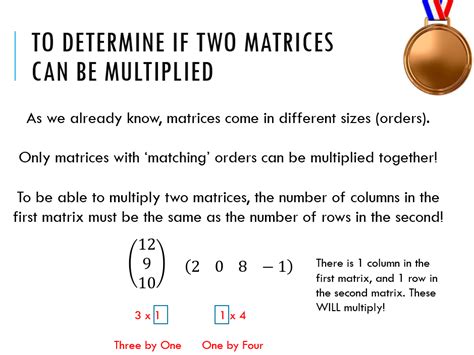 Aqa Level 2 Further Maths Matrices Lesson 2 Teaching Resources