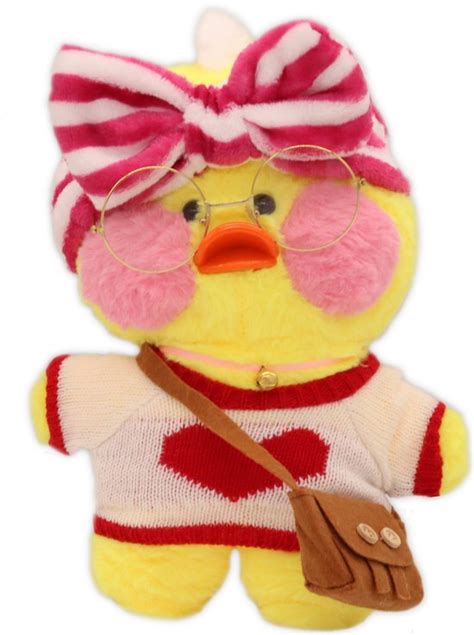 Klikkopers Paper Duck Cute Eend Lalafanfan Duck Knuffel Kawaii