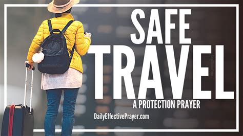 Prayer While Travelling | Prayer For Safe Journey During Travel - YouTube