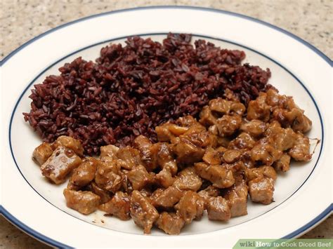 How To Cook Diced Beef With Pictures Wikihow