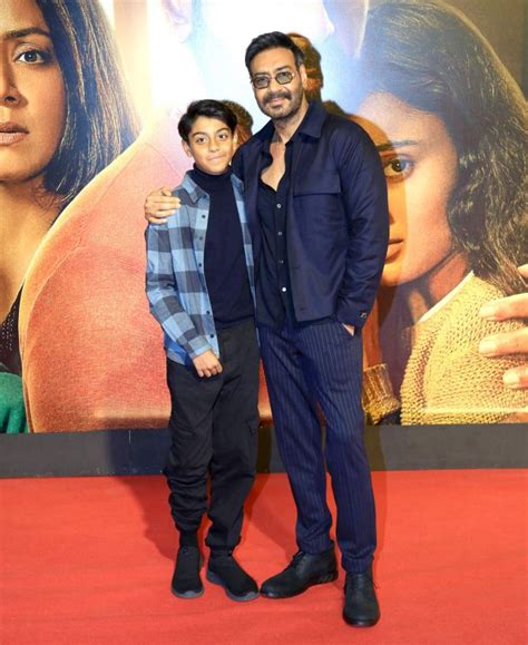 Ajay Devgn Takes Son Yug For A Movie Movies