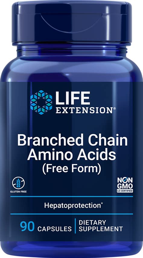 Branched Chain Amino Acids, 90 capsules - Life Extension