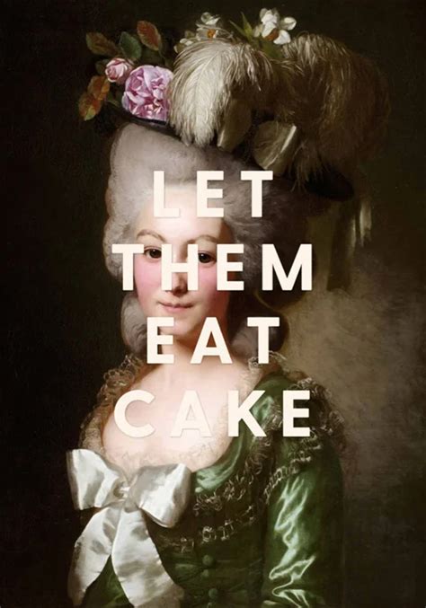 Marie Antoinette Let Them Eat Cake Poster