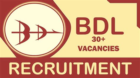 Bdl Recruitment 2023 Notification Out For 45 Vacancies Last Date