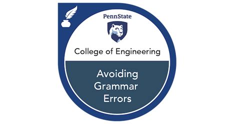 Avoiding Errors of Grammar, Punctuation, and Usage in Engineering and ...
