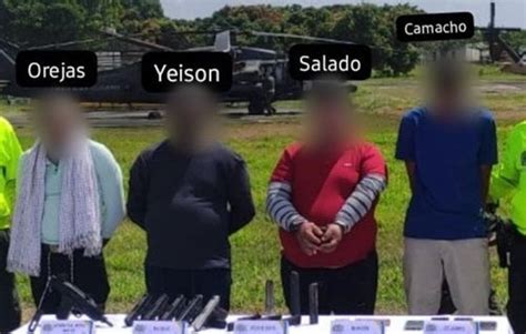 Tres Presuntos Integrantes Del Clan Del Golfo Fueron Capturados En