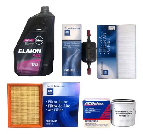 Kit Filtros Chevrolet Celta Aceite W Elaion