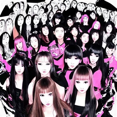 Blackpink K Pop Group Wide Angle By Kentaro Miura Stable