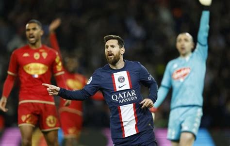 Hasil Psg Vs Angers Lionel Messi Cetak Gol Les Parisiens Menang