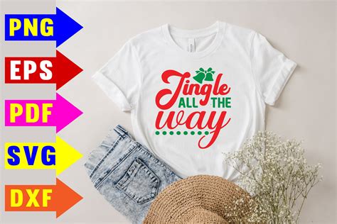 Jingle All The Way Svg Graphic By Svg Design Hub Creative Fabrica