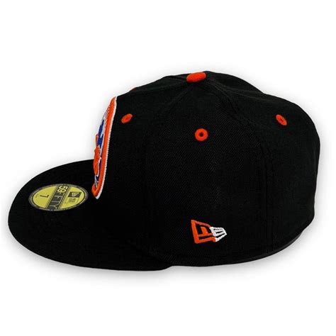 New York Mets Basic 59FIFTY Black Hat Gray Bottom – USA CAP KING