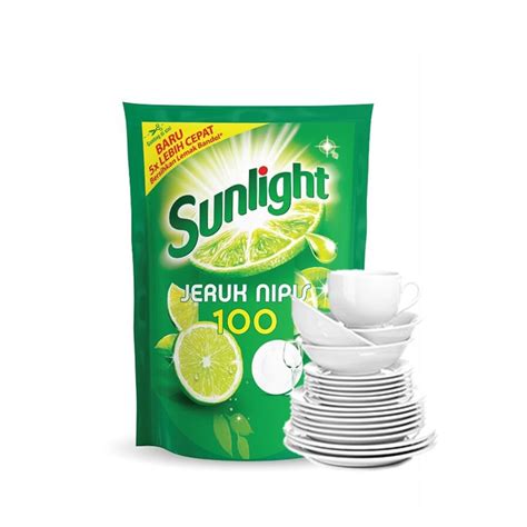 Jual Sunlight Jeruk Nipis 210ml Sabun Cuci Piring Sunlight 210 Ml