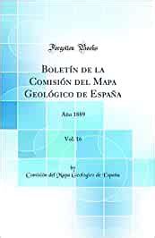 Buy Bolet N De La Comisi N Del Mapa Geol Gico De Espa A Vol A O