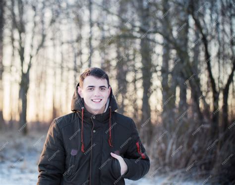 premium photo young men outdoor