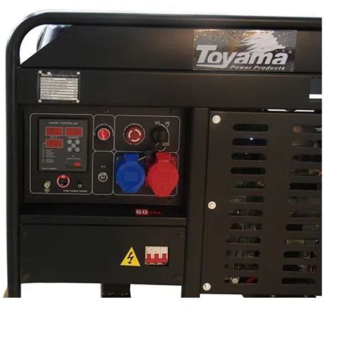 Gerador De Energia Toyama Tdwg12000cxe3d N 220v 12 Kva Trifásico