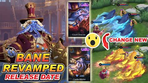 Bane Epic Skin Revamp Castle Master Release Date New Skill Effect