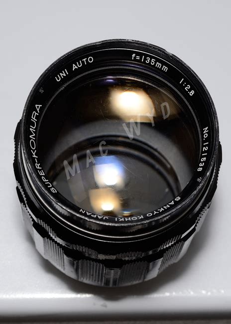 The Super Komura Uni Auto 135 Mm F 2 8 Lens Specs Mtf Charts User