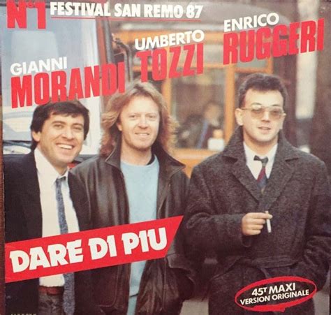 Sanremo Festival Sanremo Gianni Morandi Enrico Ruggeri E