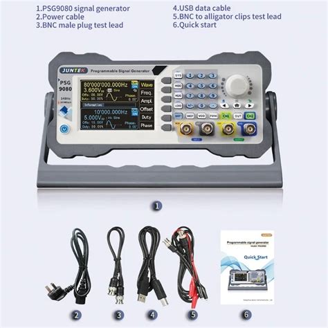 PSG9080 80M Programlanabilir Dijital Kontrol DDS Ift Kanall Keyfi Dalga