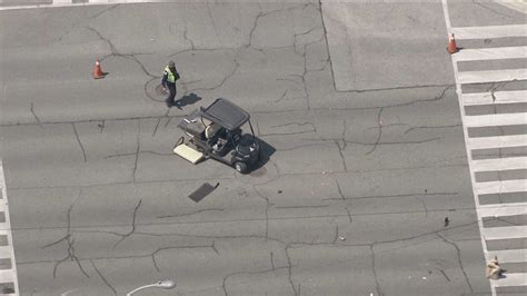 Golf Cart Crashes Into Vehicle In Etobicoke Ctv News