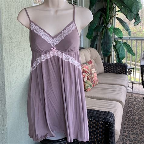 Intimates Sleepwear Small Soft Teddy Chemise Lingerie Sleepwear Poshmark