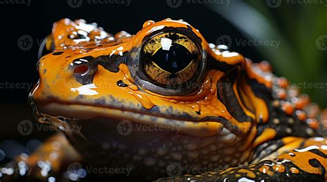 Close Up Photo Of A Xenopus Frog Looking Any Direction Generative Ai