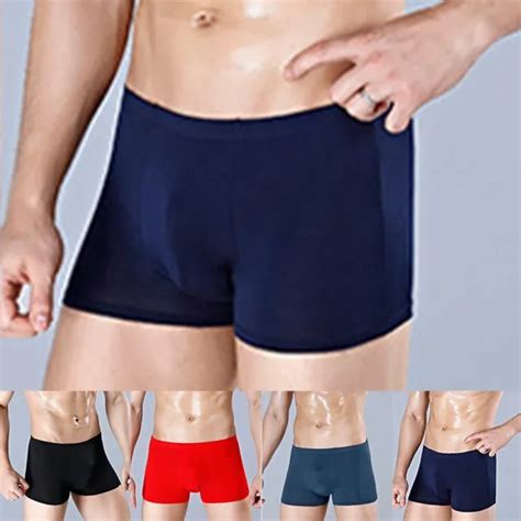 Sous V Tements Modaux Boxer Slips Short Pour Hommes Respirant Et