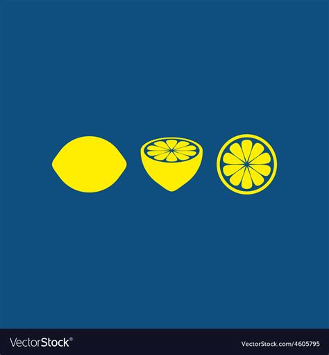 Lemons Royalty Free Vector Image Vectorstock