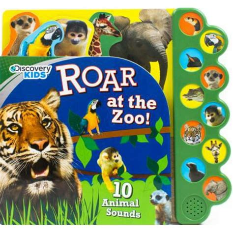 Discovery Kids Roar at the Zoo!: 10 Animal Sounds (Board Book ...