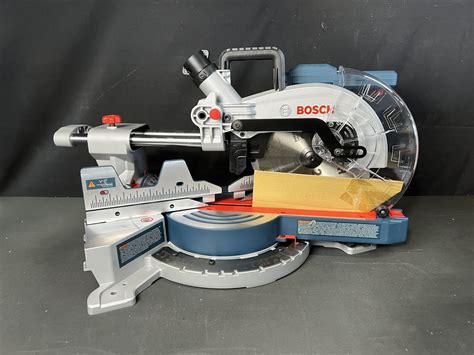 Bosch Gcm18v 10sd 18v 10 Slide Miter Saw Kit New Open Box Ebay