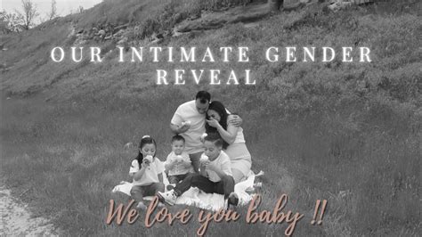 Our Intimate Gender Reveal The Valfam Youtube