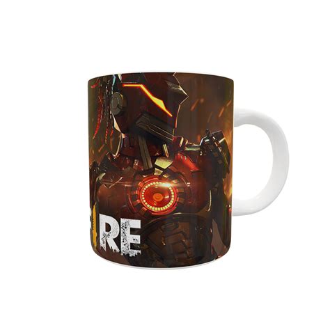 Caneca Free Fire Redenção e Fúria SempreTech Distribuidora