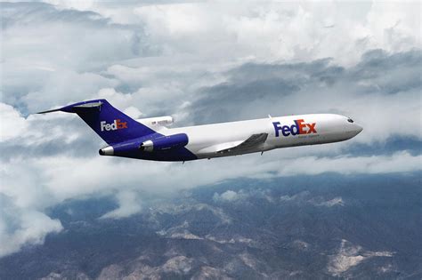 FedEX Boeing 727 Mixed Media by Erik Simonsen - Fine Art America