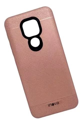 Funda De Tpu Reforzada Antiimpacto Para Motorola Moto G Play Rosa