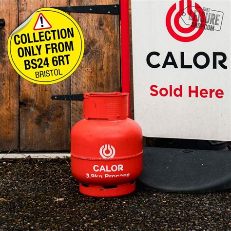 Calor 3 9kg Propane Gas Bottle COLLECTION ONLY Free Shipping Over 150