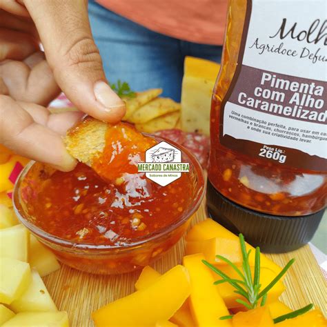 Molho De Pimenta Alho Caramelizado