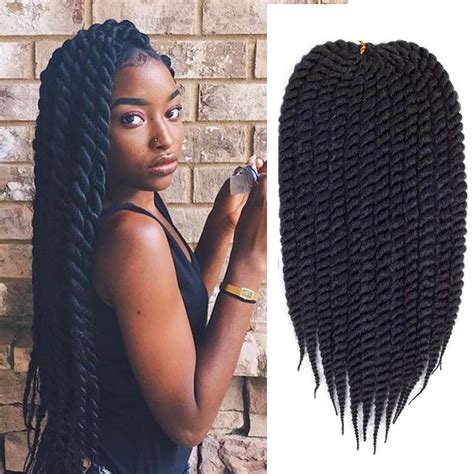 Havana Twist Crochet Braiding Hair 12strandspack Synthetic Hair Weave